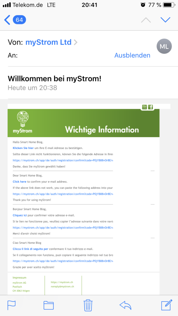 myStrom WiFi Switch (Schuko) - Smarte WLAN-Steckdose im Test 5