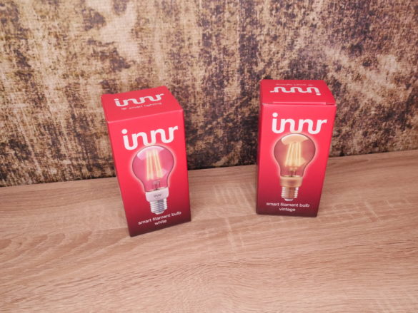 Innr Filament Bulb Vintage & White - Smarte Vintage Glühbirnen im Test 46