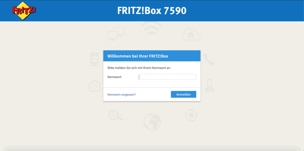 Fritzbox-Oberflaeche
