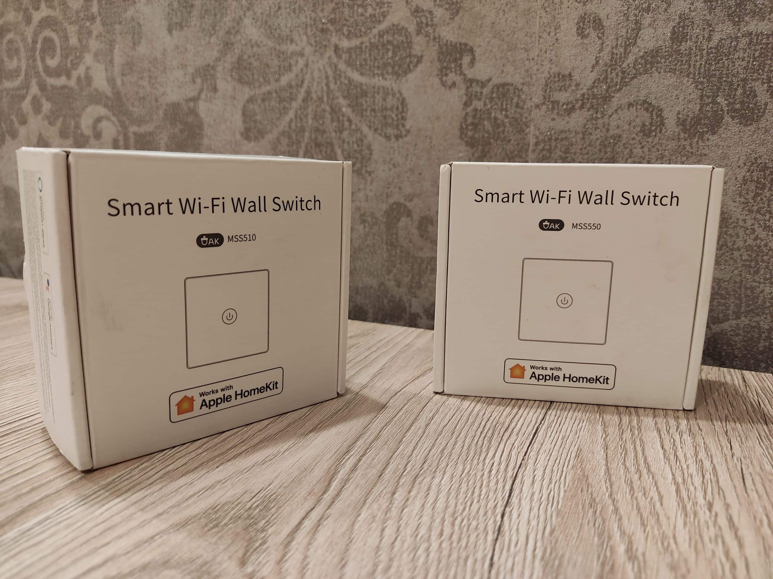 Meross Smart Wi-Fi Wall Switch MSS510 und MSS550