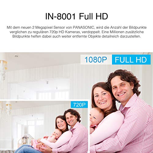 INSTAR IN-8001 Full HD weiss - WLAN Überwachungskamera 17