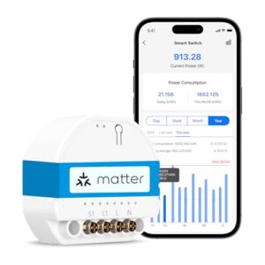 Meross Smart Lichtschalter Matter - 1 Weg
