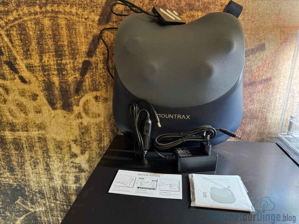 MOUNTRAX Shiatsu Nackenmassagegerät im Test 10 MOUNTRAX Shiatsu Nackenmassagegerät im Test 8