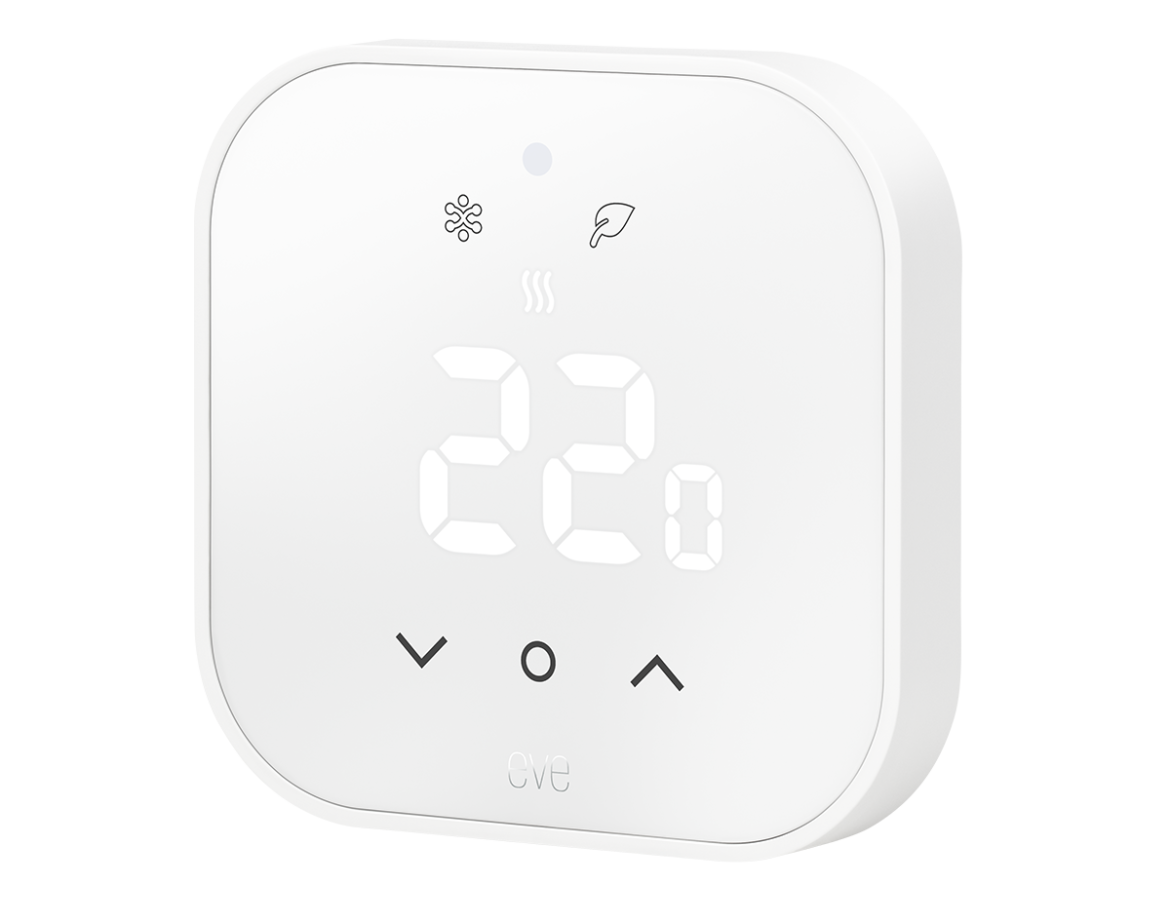 Eve Thermostat – Wandthermostat für wassergeführte Fußbodenheizungen mit Matter over Thread