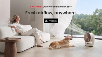 SwitchBot Battery Circulator Fan 2 Pro: Akku-Luftzirkulator mit Matter over Wi-Fi – ganz ohne Hub 6 SwitchBot Battery Circulator Fan 2 Pro – akkubetriebener Luftzirkulator mit Matter over Wi-Fi