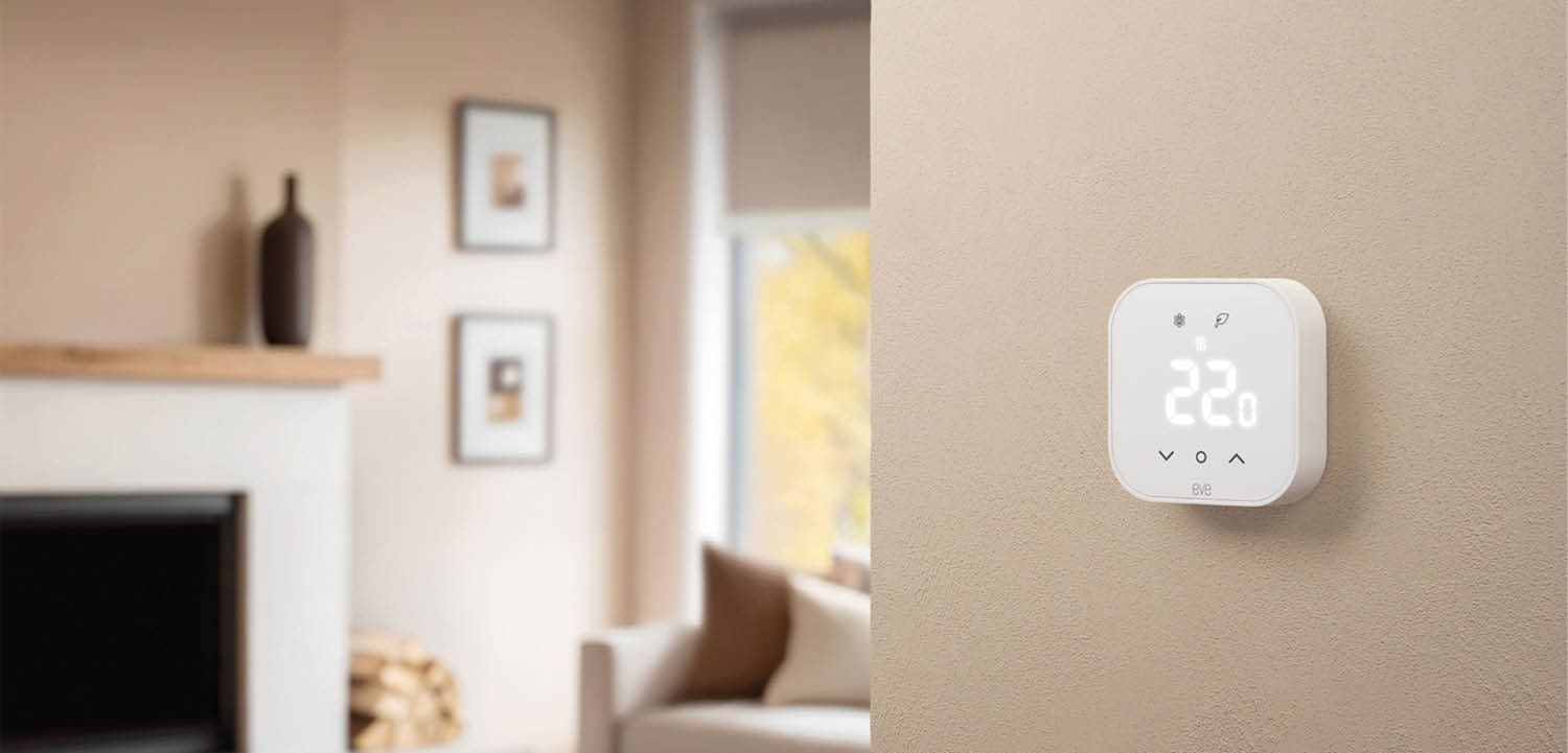 Eve Thermostat für Fußbodenheizungen Eve Thermostat (Matter) – Wandthermostat für Fußbodenheizungen