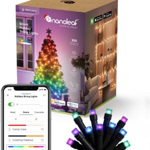 Nanoleaf Essentials Holiday String Lights 24 m – Smarte Lichterkette mit Matter über WLAN