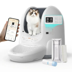 Amicura Cura 2 selbstreinigende Katzentoilette mit App-Steuerung